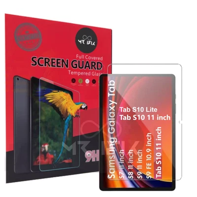 TEMPERED GLASS Screen Protectors for Samsung Galaxy Tab S10 Lite 10.9" X400 X406 - Image 1 of 4