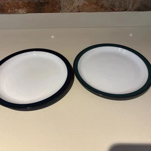 2 DENBY GREENWICH 8.5 INCH SALAD/SIDE PLATES - Picture 1 of 5