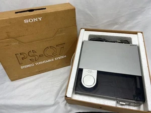 Tocadiscos automático compacto Sony PS-Q7 - En caja - Encendido probado - Sin lápiz óptico - Imagen 1 de 10