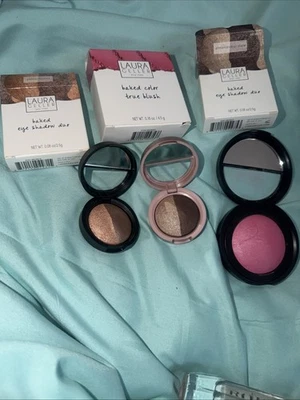 FINAL  CLEARANCE Laura Geller Blusher And 2 Eye Shadows Kit - Image 1 of 4