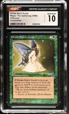 ELVISH SPIRIT GUIDE Alliances CGC 10 Vintage MTG - Image 1 of 2