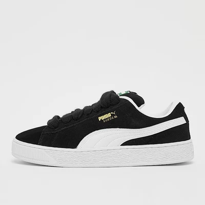 Puma Suede XL Black White 395205-02 Schwarz Weiß Herrenschuh Sneaker