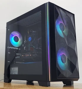 Gaming PC i5-6500 16GB RAM 240GB SSD + 1TB HDD RX 470 8GB Win 11 Computer - Picture 1 of 7