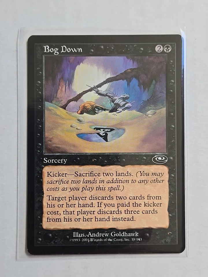 Bog Down - Planeshift - LP - MTG Magic - Common - Sorcery  - Image 1 of 1