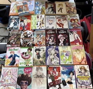 Vintage Lot Manga 31 Bücher Comics insgesamt, Englisch Mitte 2000er viele Erstdruck Klemme - Bild 1 von 22