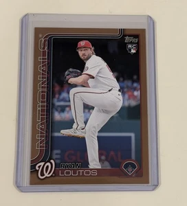 2025 Topps Update Series  Ryan Loutos RC Gold  /2025 SSP - Picture 1 of 2