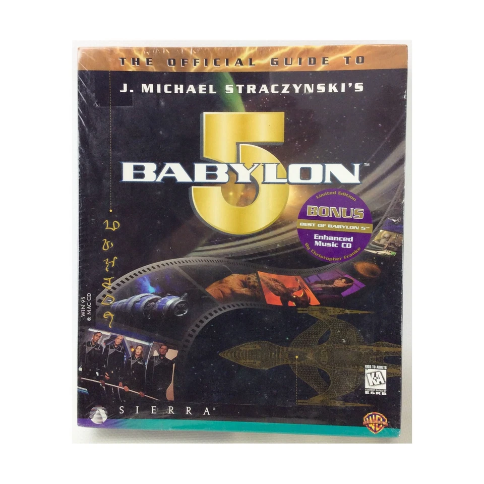 Sierra CD-ROM Official Guide to Babylon 5 EX - Image 1 of 1