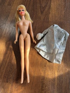 VTG Barbie PJ Doll Twist N Turn TNT, 1966 Japan Rooted Eyelashes Outfit - Picture 1 of 14