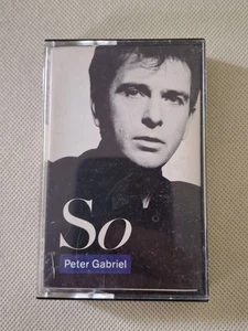 So! Studio Album By Peter Gabriel On Audio Cassette Tape. - Picture 1 of 7