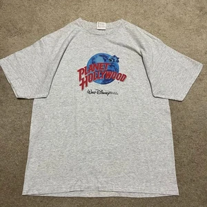 Vintage 90s Planet Hollywood Walt Disney World T-Shirt XL - Picture 1 of 7