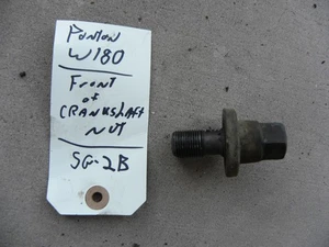 Mercedes Benz Ponton Adenauer Collar Screw M 18 x 1.5 Front of Crankshaft Bolt - Picture 1 of 5