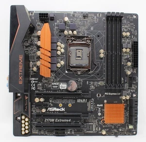 ASRock Z170M Extreme4 Intel Z170 microATX Mainboard Sockel 1151 (#26439) - Bild 1 von 3