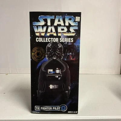 Star Wars Collector Series Tie Fighter Pilot con Blaster Kenner 1997 Foto 1 de 4