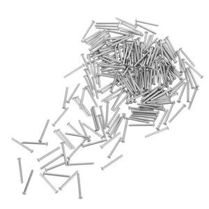  Juego de remaches sólidos de acero inoxidable de 200 piezas: kit de remaches de cabeza de cúpula para manualidades hágalo usted mismo - Imagen 1 de 12