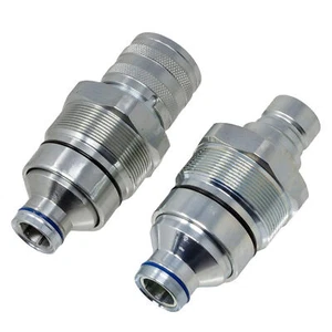 AT406474 AT406475, Male Female Flat Face Coupler Kit Compatible With John Deere - Picture 1 of 1