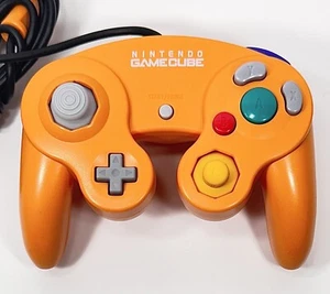 SCHÖN! Original Nintendo GameCube Controller Orange Spice DICHTER JOYSTICK! KOSTENLOSER VERSAND! - Bild 1 von 4