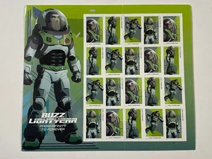 Foglio completo di 20 francobolli #5709-5712 Go Beyond Buzz Lightyear forever #5712 - Foto 1 di 3