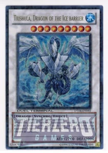 Yugioh Trishula, Drache der Eisbarriere DT04-EN092 DT Ultra selten NM/LP - Bild 1 von 1