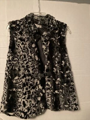 Chaleco Laura Ashley para mujer talla mediana otoño imitación piel elegante chaleco Foto 1 de 4