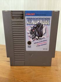 Xenophobe Nintendo NES Cartridge Tested And Works