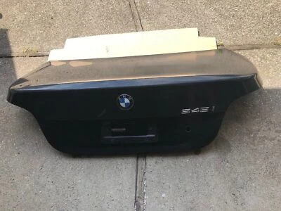 04-10 BMW 545i 535xi E60 530i Rear Tailgate Trunk Lid Deck Black OEM Foto 1 de 4