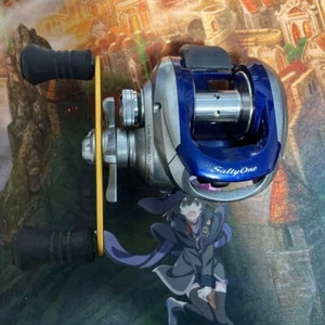 Shimano 11 Salty One PG Right Baitcast Reel Used F/S - Picture 1 of 1