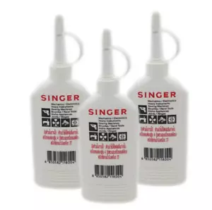 Singer Oil All Purpose Sewing Machine Lubricant 80 cc 2.71 oz x3 - Picture 1 of 5
