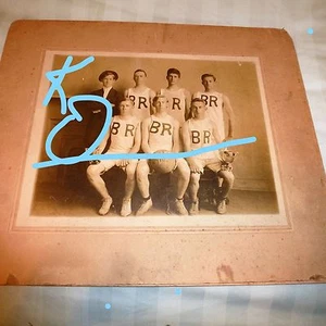 PHOTOGRAPHS - 1909 & 1910 STATE BASKETBALL CHAMPS -BATON ROUGE? - LOUISIANA - Picture 1 of 2