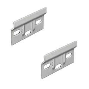 2x Pack of Kitchen Cabinet Hanging Bracket Wall Mounting Hanger Plate 63x38mm - Picture 1 of 1