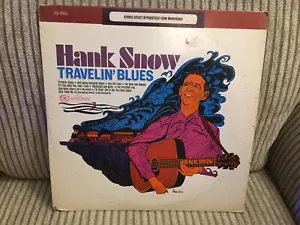 Hank Snow Travelin’ Blues Vinyl LP Record Rca Camden Tested Free Shipping - Foto 1 di 2