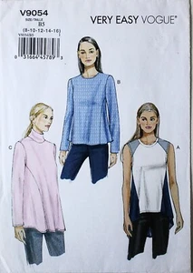 Vogue 9054 Very Easy Misses Tops Sewing Pattern Sz 8-16 - Picture 1 of 1