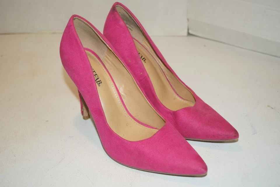 Tacones de aguja Just Fab Gisselle rosa talla 6,5 Foto 1 de 4
