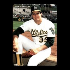 Jose Canseco 1988 Mother's Cookies Oakland Athletics/California Angels #7 R314C