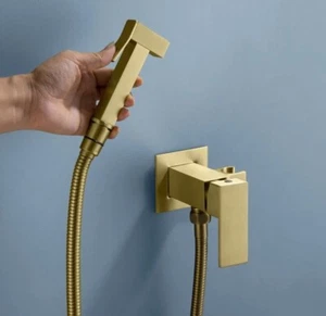 KIKO HOME Centerset Faucet Vertical Bidet Wall Mounted Faucet KKOH1475 - Picture 1 of 21