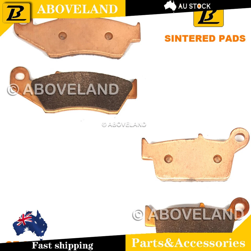Pastillas de freno delanteras traseras sinterizadas para HONDA XR 250 R 1996-2000 2001 2002 2003 2004 Foto 1 de 1