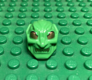 Lego Spd006 x225pb01 Green Goblin 2, Gold Eyes HELMET ONLY 4852, 4851 Minifigs