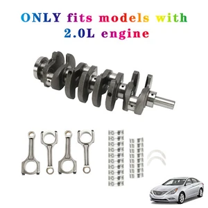 Cigüeñal del motor G4KH 2.0T y barras de con y cojinete para HYUNDAI Sonata T0 - Imagen 1 de 16