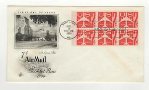 U.S.A. États-Unis 1960 FDC aviation timbre Air Mail oblit. Saint Louis /L4889 - Picture 1 of 1