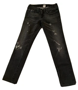 True Religion World Tour graue Damen Jeans Abschnitt Julie Gr. 27 " - Bild 1 von 9