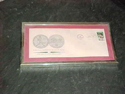 1989 Lou Gehrig First Day Issue Stamp Cooperstown HOF Envelope New York Yankees - Image 1 of 2
