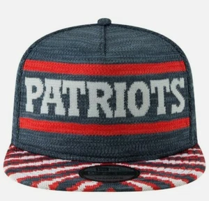New England Patriots New Era 9Fifty Fútbol NFL Zubaz Snapback Gorra de Béisbol Gorra - Imagen 1 de 4