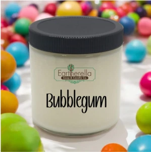 BUBBLEGUM Soy Candle jar - Picture 1 of 4