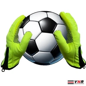 Calcio Campo Giocatore Guanti Invernale Impermeabile Termico Impugnatura Ragazzi - Picture 1 of 20