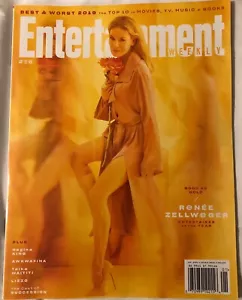ENTERTAINMENT WEEKLY RENEE ZELLWEGER JANUARY 2020 JUDY MOVIE OSCAR WINNER - Picture 1 of 3