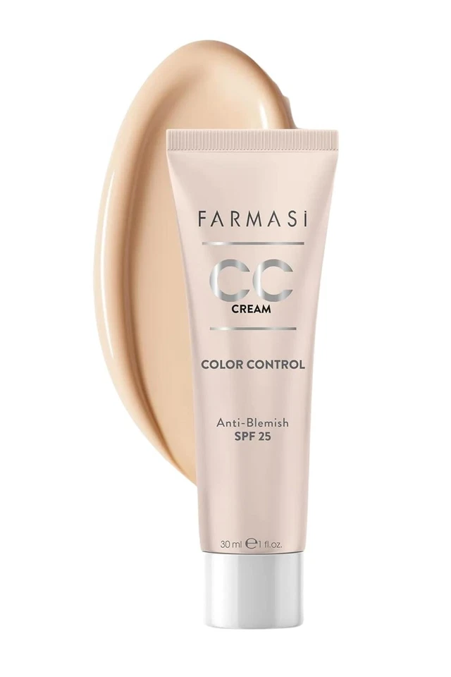 Farmasi CC Cream SPF 25 – Color Correcting & Hydrating Formula, 30 ml/1.01flOz - Image 1 of 1