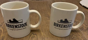 Outpost Trail Shop Birkenstock “The original comfort shoe” Coffee Cups Set Of 2 - Picture 1 of 2