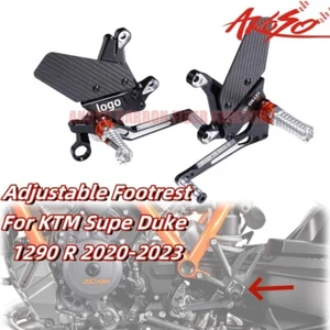 2020 - 2023 For KTM Super Duke R 1290 CNC Adjustable Footrests Foot pegs Rearset - Picture 1 of 10