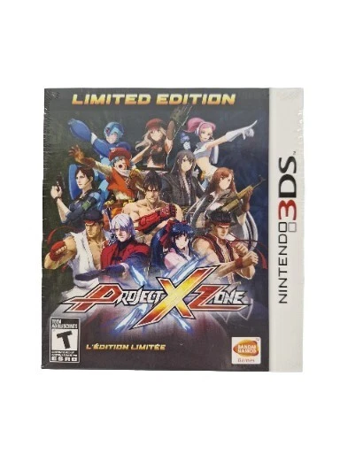 PROJECT X ZONE Limited Edition Bandai Namco Sega Capcom Nintendo 3DS New/Sealed! - Image 1 of 4