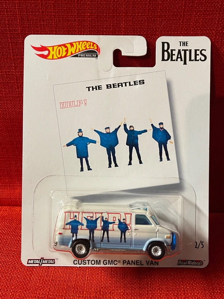 CUSTOM GMC PANEL VAN #2 THE BEATLES HOT WHEELS 1/64 - Immagine 1 di 1
