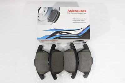 Pastillas de freno delanteras de cerámica Asianautos con hardware para Volkswagen Passat CC 09-10 Foto 1 de 4